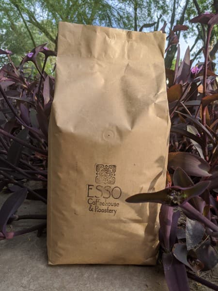 2.5 lb bag of coffee - whole bean